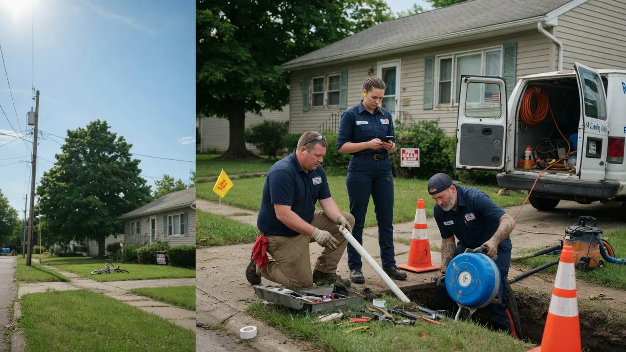 Sewer Line Repair in South Roxana, IL near me